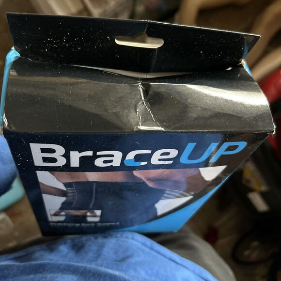 BraceUP Stabilize Adjustable Lumbar Lower Back Brace and Support Belt - L/XL - Picture 5 of 9
